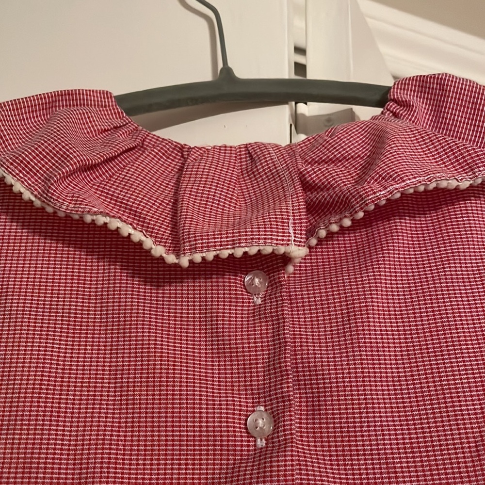 Laura Ashley London girl check flower dress size 5 - Picture 4 of 5